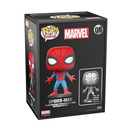 Figuren Funko Pop Diecast Metal Spider-Man Chase Limitierte Auflage Genf Shop Schweiz