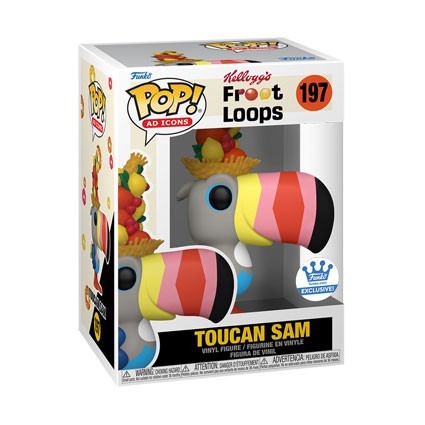 Toys Funko Pop Kellogs Froot Loops Toucan Sam with Fruit Hat Limite