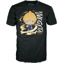 Figurine Funko Pop et T-shirt Phosphorescent Dragonball Z Majin Vegeta Edition Limitée Boutique Geneve Suisse