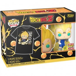 Figuren Funko Pop und T-shirt Phosphoreszierend Dragonball Z Majin Vegeta Limitierte Auflage Genf Shop Schweiz