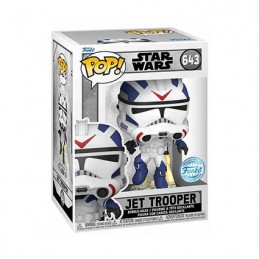 Figurine Funko Pop Star Wars Battlefront II Jet Trooper Edition Limitée Boutique Geneve Suisse