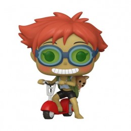 Figurine Funko Pop Cowboy Bebop Edward sur Scouter avec Ein Boutique Geneve Suisse