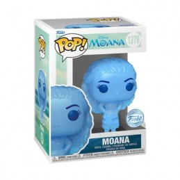 Figurine Funko Pop Moana Blue Translucent Edition Limitée Boutique Geneve Suisse