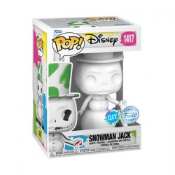 Figurine Funko Pop à Customiser L'Étrange Noël de Mr. Jack Snowman Jack Edition Limitée Boutique Geneve Suisse