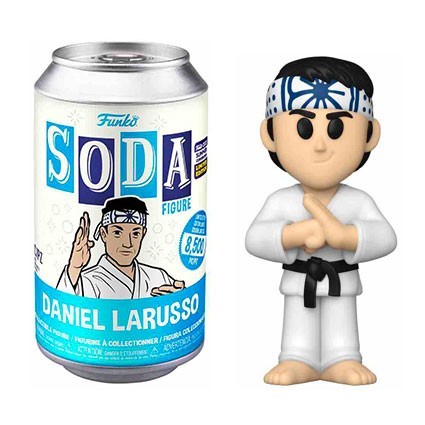 Figurine Funko Funko Vinyl Soda SDCC 2023 Cobra Kai Daniel Larusso Chase Edition Limitée Boutique Geneve Suisse