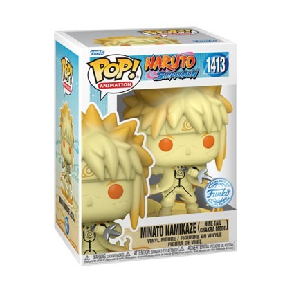 Figurine Funko Pop Naruto Shippuden Minato Namikaze Nine Tail Chakra Mode Edition Limitée Boutique Geneve Suisse