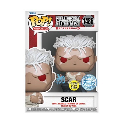 Figur Funko Pop Glow in the Dark Fullmetal Alchemist Brotherhood Scar Limited Edition Geneva Store Switzerland Figur Funko Pop Glow in the Dark Fullmetal Alchemist Brotherhood Scar Limited Edition Geneva Store Switzerland
