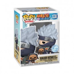 Figur Funko Pop Naruto Shippuden Kakashi Hatake with Pakkun Limited Edition Geneva Store Switzerland