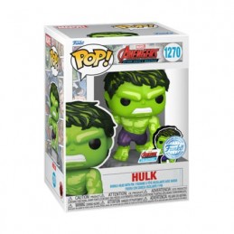 Figurine Funko Pop Avengers Beyond Earth's Mightiest Hulk 60ème Anniversaire avec Pin Edition Limitée Boutique Geneve Suisse