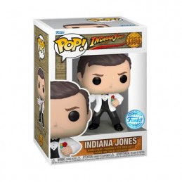 Figurine Funko Pop Indiana Jones Indiana en Costume Blanc Edition Limitée Boutique Geneve Suisse