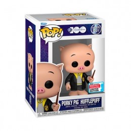 Figurine Funko Pop NYCC 2023 Looney Tunes x Harry Potter Porky Pig Poufsouffle Edition Limitée Boutique Geneve Suisse