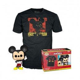 Figuren Funko Pop Diamond und T-Shirt Disney Mickey Mouse Limitirete Auflage Genf Shop Schweiz