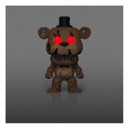 Figurine Funko Pop Phosphorescent et T-Shirt Five Nights at Freddy's Nightmare Freddy Edition Limitée Boutique Geneve Suisse