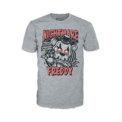 Figurine Funko T-Shirt Five Nights at Freddy's Nightmare Freddy Edition Limitée Boutique Geneve Suisse