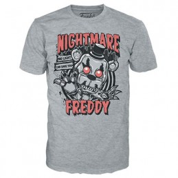 Figurine Funko T-Shirt Five Nights at Freddy's Nightmare Freddy Edition Limitée Boutique Geneve Suisse