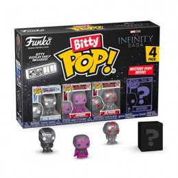Figurine Funko Pop Bitty Marvel Iron Man 4-Pack Boutique Geneve Suisse