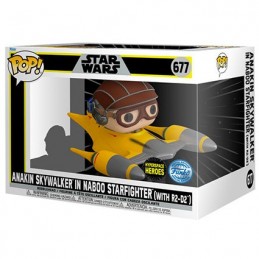 Figur Funko Pop Star Wars Anakin Skywalker in Naboo Starfighter with R2-D2 Limited Edition Geneva Store Switzerland