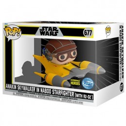 Figuren Funko Pop Star Wars Anakin Skywalker in Naboo Starfighter mit R2-D2 Limitierte Auflage Genf Shop Schweiz