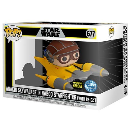 Figuren Funko Pop Star Wars Anakin Skywalker in Naboo Starfighter mit R2-D2 Limitierte Auflage Genf Shop Schweiz Figuren Funko Pop Star Wars Anakin Skywalker in Naboo Starfighter mit R2-D2 Limitierte Auflage Genf Shop Schweiz