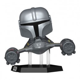 Figur Funko Pop Rides Star Wars The Mandalorian Mandalorian in N1 Starfighter Geneva Store Switzerland