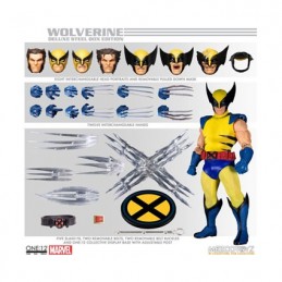 Figurine Mezco Toys Marvel Universe figurine 1/12 Wolverine Deluxe Steel Box Edition Boutique Geneve Suisse