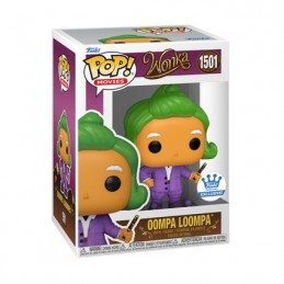 Figur Funko Pop Willy Wonka and the Chocolate Factory Oompa Loompa with Piccolo Limited Edition Geneva Store Switzerland