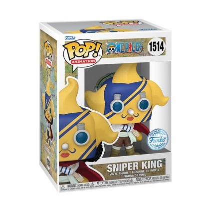 Figur Funko Pop One Piece Sniper King Limited Edition Geneva Store Switzerland