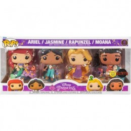 Figur Funko Pop Ultimate Princess Ariel Jasmine Rapunzel Moana 4-Pack Limited Edition Geneva Store Switzerland