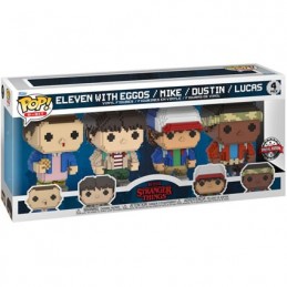 Figur Funko Pop 8-Bit Stranger Things Eleven with Egos Mike Dustin Lucas Kids 4-Pack Limited Edition Geneva Store Switzerland