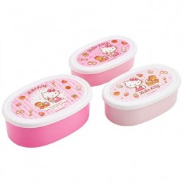 Figur Skater Hello Kitty Set of 3 Lunch Box Sweety pink Geneva Store Switzerland