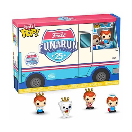 Figurine Funko Pop Bitty Fun on the Run Freddy Funko 25ème Anniversaire Edition Limitée Boutique Geneve Suisse