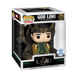Figur Funko Pop Deluxe Loki God Loki Limited Edition Geneva Store Switzerland