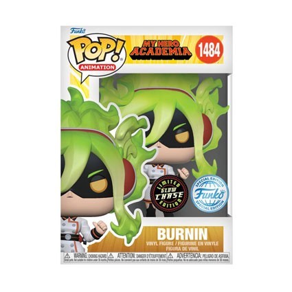 Figur Funko Pop Glo in the Dark My Hero Academia Burnin Moe Kamiji Chase Limited Edition Geneva Store Switzerland