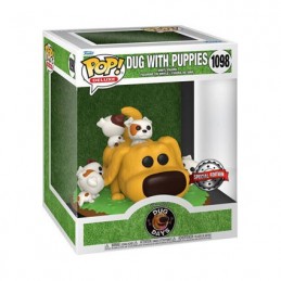 Figur Funko Pop Deluxe Dug Days Dug with Puppies Limited Edition Geneva Store Switzerland
