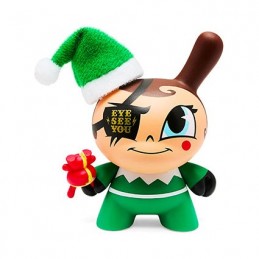 Dunny 7 cm Holiday 2023 Go Elf Yourself Nice Edition