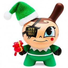 Figuren Kidrobot Dunny 7 cm Holiday 2023 Go Elf Yourself Nice Edition Genf Shop Schweiz