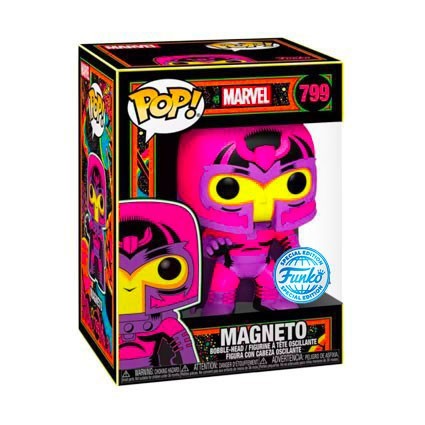 Figurine Funko Pop Marvel Blacklight Magneto Edition Limitée Boutique Geneve Suisse