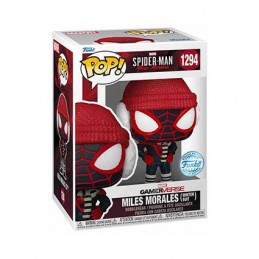 Figurine Funko Pop Marvel Spider-Man Miles Morales Winter Suit Edition Limitée Boutique Geneve Suisse