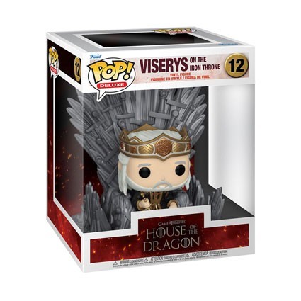 Figur Funko Pop Deluxe House of the Dragon Viserys Targaryen on Throne Geneva Store Switzerland Figur Funko Pop Deluxe House of the Dragon Viserys Targaryen on Throne Geneva Store Switzerland
