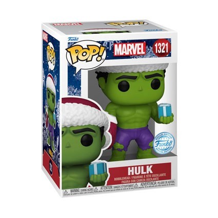Figurine Funko Pop Marvel Comics Green Hulk Holiday Edition Limitée Boutique Geneve Suisse