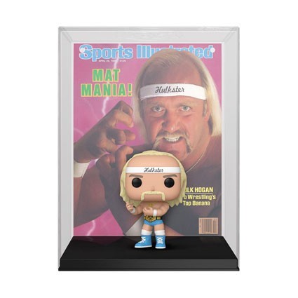 Figur Funko Pop Magazine Cover WWE SI Hulkster Hulk Hogan with Hard Acrylic Protector Geneva Store Switzerland