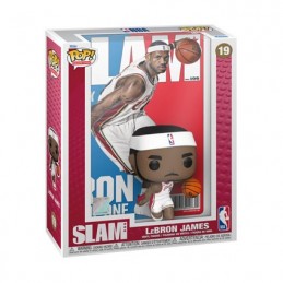 Figuren Funko Pop NBA Cover Basketball LeBron James SLAM Magazin mit Acryl Schutzhülle Genf Shop Schweiz