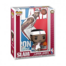 Figurine Funko Pop NBA Cover Basketball LeBron James SLAM Magazin avec Boîte de Protection Acrylique Boutique Geneve Suisse