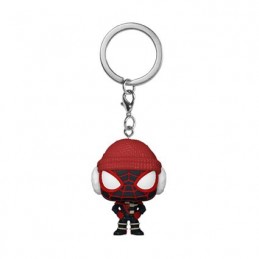 Figur Funko Pop Pocket Keychains Spider-Man Miles Morales Winter Miles Geneva Store Switzerland