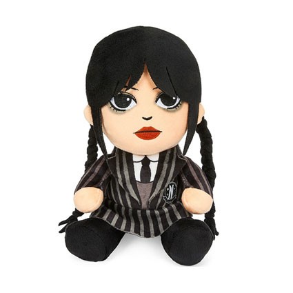 Figurine Kidrobot Mercredi Addams 20 cm Peluche Phunny boutique gen