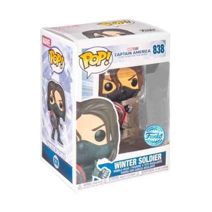 Figur Funko Pop Captain America Winter Soldier Year of the Shield Limited Edition Geneva Store Switzerland