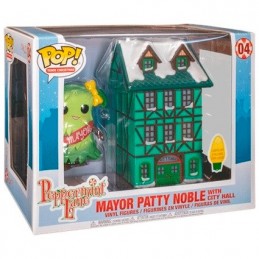 Figurine Funko Pop Town Holiday avec Lumière Town Hall avec Mayor Patty Noble Boutique Geneve Suisse