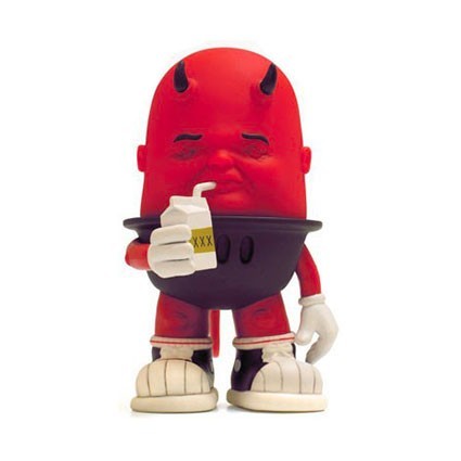 Figuren Strangeco Luey Drinking Rot von Bob Dob Genf Shop Schweiz