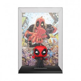 Figurine Funko Pop Comic Cover Deadpool 2025 n°1 Deadpool in Black Suit avec Boîte de Protection Acrylique Boutique Geneve Su...