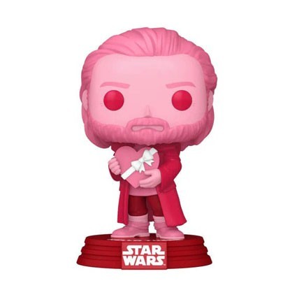 Figurine Funko Pop Star Wars Valentines Obi-Wan Kenobi Boutique Geneve Suisse